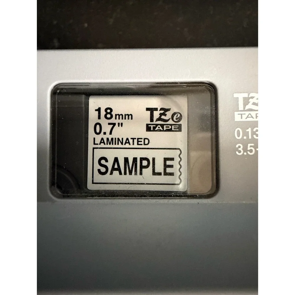 Brother P-Touch PT-D400 Label Maker Printer Tested Working w/ AC Adapter & Tape